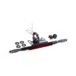 cult werk led taillight turn signal kit gloss black for harley fits 2021 2023 rh1250s sportster s