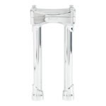 biltwell murdock risers 10 chrome for harley