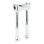 biltwell murdock risers 10 chrome for harley