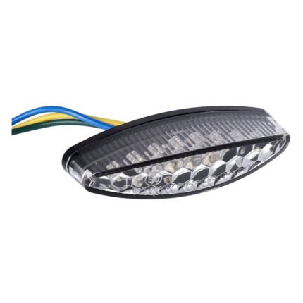 lpl super mini led taillight clear lens for harley