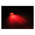 conero mini led taillight black red lens for harley