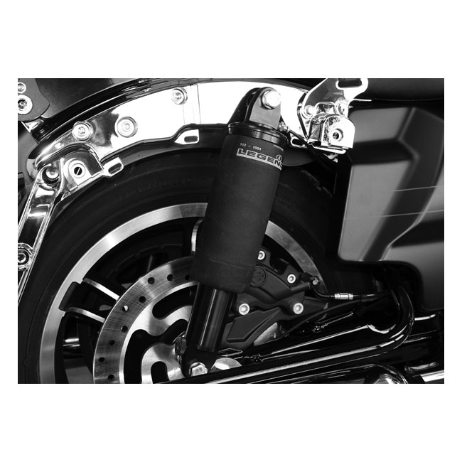 legend air a 13 air suspension black for harley fits 2015 2023 fltr road glides