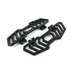 kodlin track floorboards black anodized for harley fits 1986 2017 softail 2012 2016 dyna fld switchback 1983 2023 flt touring 2009 2023 trikes