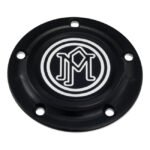 pm scallop ignition cover for harley fits 1999 2017 twin cam