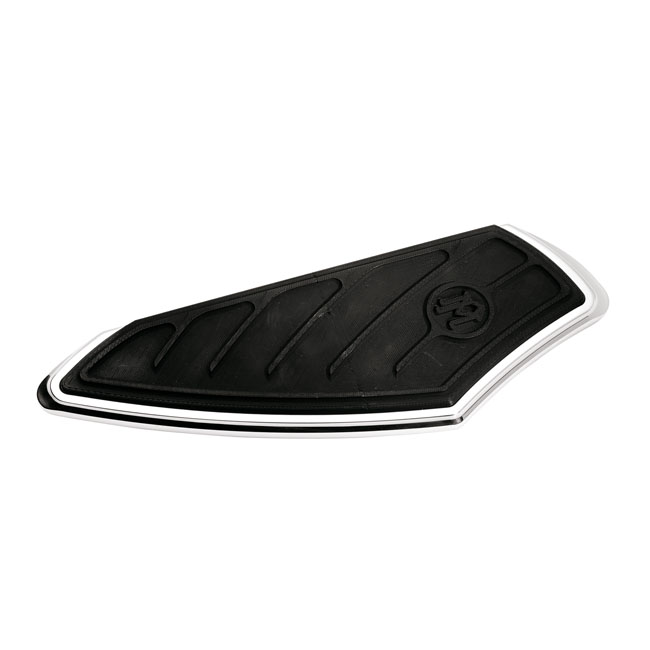 pm contour passenger floorboards black for harley fits 1986 2017fl softail 2012 2016dyna fld switchback 1983 2023 touring 2009 2023 trikes