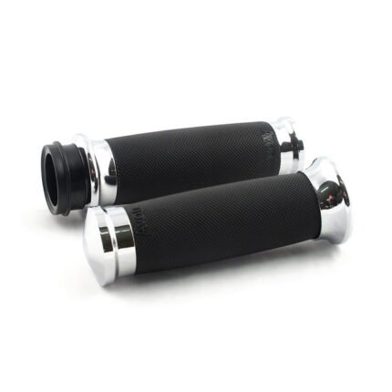 avon custom contour grips chrome for harley fits 2008 2023 h d with e throttle excl 2023 flhxse 2018 2021 fltrxse ra pan america rh sportster