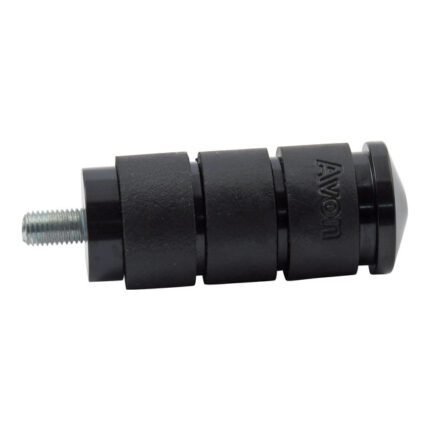 avon shift brake peg velvet air black anodized for harley