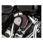arlen ness stage 1 big sucker air cleaner kit oem cover for harley fits 2017 2022 touring