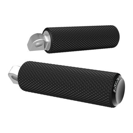 arlen ness fusion foot pegs knurled black end caps for harley fits all traditional h d male mount excl rider passenger on 2018 2023 softails 2020 2021 livewire excl rider location on 2015