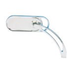 ness die cast chrome sling shot mirror for harley fits use p n 544044 for yamaha