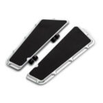 arlen ness fusion beveled rider floorboards chrome for harley fits 1986 2017fl softail 2012 2016dyna fld switchback 1983 2023 touring trikes