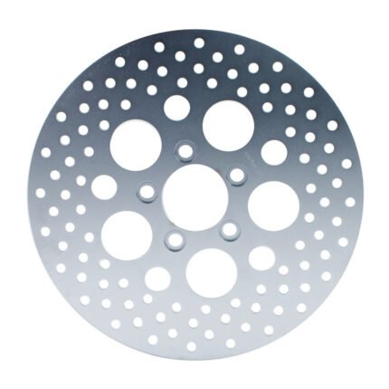 brake rotor rear 11 5 inch drilled for harley fits rear 2000 2023 softail excl 2017 fxse 2000 2017 dyna excl 2017 fxdls 2000 2007 touring 2000 2010 xl excl xr1200