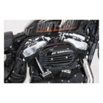 cult werk air cleaner cover finned for harley fits 2004 2020 xl with stock oval air cleaner 2