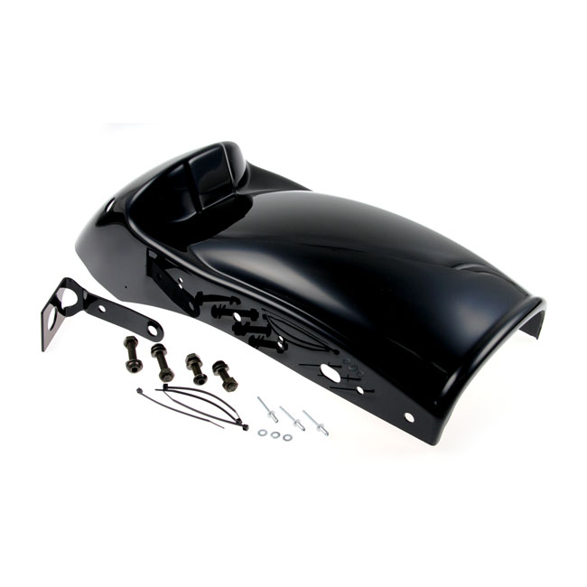 cult werk xl bobber rear fender gloss black for harley fits 2004 2022 xl sportster