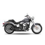 kesstech 2in2 3 shotgun low staggered exhaust esm2 black for harley fits softail 2000 2006 standard tc88 2000 2006 springer tc88 2000 2006 springer classic tc88 2000 2006 deluxe tc88 2000 200