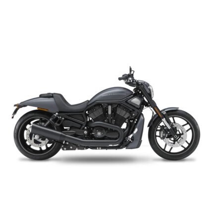kesstech 2in1 5 high performance slip ons esm3 black matt for harley fits v rod 2009 2011 night rod special 1250