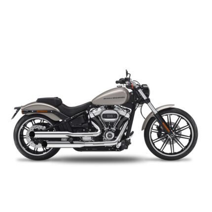 kesstech 2in2 fusion long slip ons ese chrome for harley fits softail 2018 2020 breakout 114 s me114 10