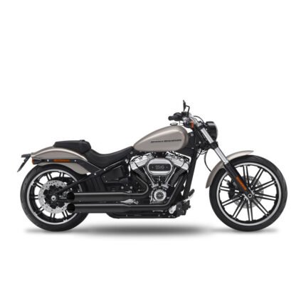 kesstech 2in2 fusion long shotgun low exhaust ese black ma for harley fits softail 2021 2022 fat boy 114 s me114 2021 2022 breakout 114 s me114 10