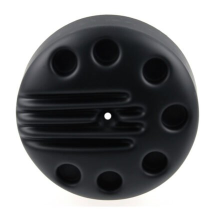 cult werk air cleaner cover slotted matte black for harley fits 2022 1923 nightster rh975t