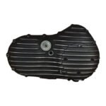 emd xl ribster primary cover black cut for harley fits 2004 2022 xl