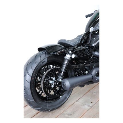 cult werk rear fender low gloss black for harley fits 2004 2022 xl sportster