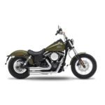 kesstech 2in2 3 shotgun low exhaust esm2 chrome for harley fits dyna 2010 2012 fat bob tc96 2010 2012 wide glide tc96 2007 2008 wide glide tc96 2009 2013 super glide custom tc96 2007 2008 sup 5