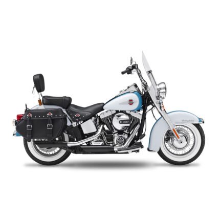 kesstech 2in2 3 low slip ons esm2 black matt for harley fits softail 2007 2011 heritage classic tc96 6