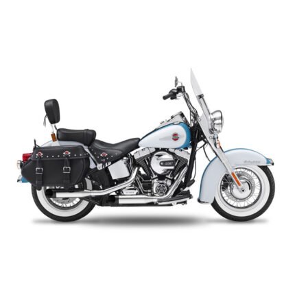 kesstech 2in2 3 low slip ons esm2 chrome for harley fits softail 2007 2011 heritage classic tc96 2