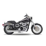 kesstech 2in1 fl double o 104 mm slip ons esm3 chrome for harley fits dyna 2014 2016 low rider tc103 2012 2016 switchback tc103 4