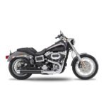 kesstech 2in1 fl double o 104 mm slip ons esm3 black matt for harley fits dyna 2014 2016 low rider tc103 2012 2016 switchback tc103 2