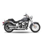 kesstech 2in2 3 high slip ons esm3 chrome for harley fits softail 2012 2016 fat boy tc103 2012 2016 fat boy special tc103