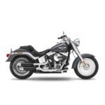 kesstech 2in2 3 high slip ons esm3 black matt for harley fits softail 2012 2016 fat boy tc103 2012 2016 fat boy special tc103 3