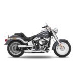 kesstech 2in2 3 shotgun short exhaust esm3 polished ss for harley fits softail 2012 2016 slim tc103 2012 2016 deluxe tc103 2012 2016 heritage classic tc103 2012 2016 fat boy tc103 2012 2016 f 5