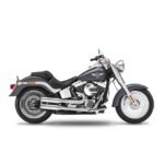 kesstech 2in2 3 shotgun exhaust esm3 polished ss for harley fits softail 2012 2016 slim tc103 2012 2016 deluxe tc103 2012 2016 heritage classic tc103 2012 2016 fat boy tc103 2012 2016 fat boy 2