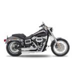 kesstech 2in2 3 shotgun low exhaust esm3 polished ss for harley fits dyna 2014 2016 low rider tc103 2014 super glide custom tc103 2014 2016 street bob tc103 2013 2016 wide glide tc103 2012 20