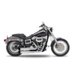 kesstech 2in2 3 shotgun low exhaust esm3 polished ss for harley fits dyna 2014 2016 low rider tc103 2014 super glide custom tc103 2014 2016 street bob tc103 2013 2016 wide glide tc103 2012 20 6