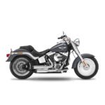 kesstech 2in2 3 shotgun low staggered exhaust esm3 chrome for harley fits softail 2012 2016 slim tc103 2012 2016 deluxe tc103 2012 2016 heritage classic tc103 2012 2016 fat boy tc103 2012 201 5