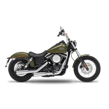 kesstech 2in2 3 slip ons esm3 chrome for harley fits dyna 2014 super glide custom tc103 2014 2016 street bob tc103 2