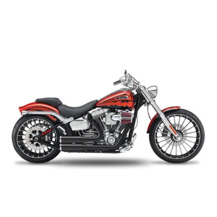 kesstech 2in2 3 shotgun low exhaust esm3 black matt for harley fits softail 2016 2017 cvo pro street breakout tc110 2013 2014 cvo breakout tc110 8