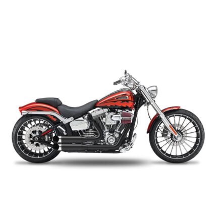 kesstech 2in2 3 shotgun low exhaust esm3 black matt for harley fits softail 2016 2017 cvo pro street breakout tc110 2013 2014 cvo breakout tc110 9