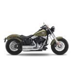 kesstech 2in2 3 shotgun low exhaust esm3 polished ss for harley fits softail 2016 2017 slim s tc110 2016 2017 fat boy s tc110 5