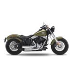 kesstech 2in2 3 shotgun low staggered exhaust esm3 chrome for harley fits softail 2016 2017 slim s tc110 2016 2017 fat boy s tc110 6