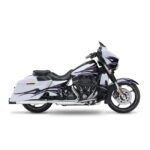 kesstech 2in2 fl double o 104 mm slip ons ese chrome for harley fits touring 2019 2020 electra glide standard me107 2017 2018 police electra glide me107 2017 2018 road king police me107 2018 ro 2