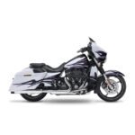 kesstech 2in2 fl double o 104 mm slip ons ese chrome for harley fits touring 2019 2020 electra glide standard me107 2017 2018 police electra glide me107 2017 2018 road king police me107 2018 ro