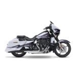 kesstech 2in2 fl double o 104 mm slip ons ese black matt for harley fits touring 2019 2020 electra glide standard me107 2017 2018 police electra glide me107 2017 2018 road king police me107 201 5