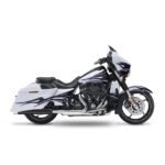 kesstech 2in2 fl double o 104 mm slip ons ese black matt for harley fits touring 2019 2020 electra glide standard me107 2017 2018 police electra glide me107 2017 2018 road king police me107 201 2