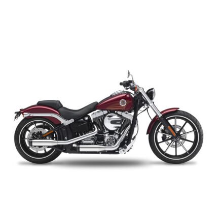 kesstech 2in2 3 low slip ons ese chrome for harley fits softail two thousand seventeen breakout tc one hundred three 5