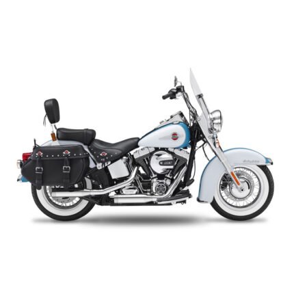 kesstech 2in2 3 low slip ons ese chrome for harley fits softail two thousand seventeen heritage classic tc103 6