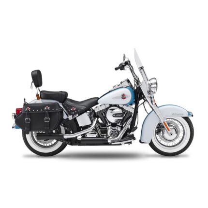 kesstech 2in2 3 low slip ons ese black matt for harley fits softail two thousand seventeen heritage classic tc103 6