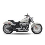 kesstech 2in2 fusion long slip ons ese black matt for harley fits softail 2018 2019 breakout me107 2018 2020 fat boy me107 9